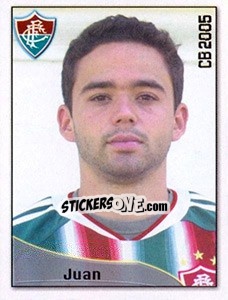 Sticker Juan Maldonado Jaimez Jr - Campeonato Brasileiro 2005 n. 160 - Panini
