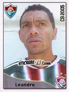 Sticker Leandro Lessa Azevedo - Campeonato Brasileiro 2005 n. 167 - Panini