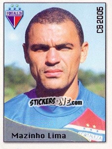 Cromo Mazinho Lima - Campeonato Brasileiro 2005 n. 179 - Panini