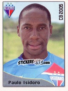 Sticker Paulo Isidoro - Campeonato Brasileiro 2005 n. 182 - Panini
