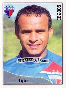 Cromo Igor Carlos da Silva Freire - Campeonato Brasileiro 2005 n. 183 - Panini