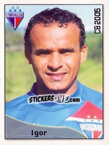 Figurina Igor Carlos da Silva Freire - Campeonato Brasileiro 2005 - Panini