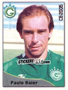 Cromo Paulo César Baier - Campeonato Brasileiro 2005 n. 190 - Panini