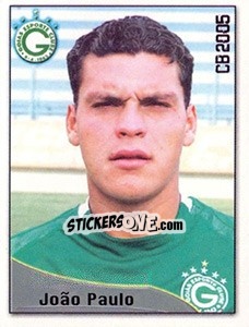 Cromo João Paulo V. Araújo - Campeonato Brasileiro 2005 n. 191 - Panini