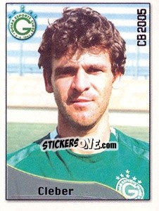 Cromo Cléber Resende de Oliveira - Campeonato Brasileiro 2005 n. 194 - Panini