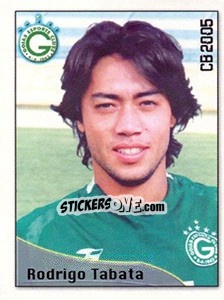 Sticker Rodrigo B. Tabata - Campeonato Brasileiro 2005 - Panini