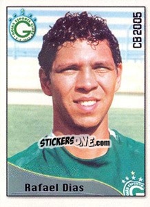 Sticker Rafael Dias - Campeonato Brasileiro 2005 - Panini