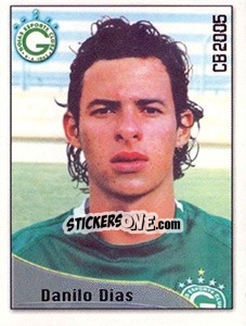 Cromo Danilo Leandro Dias - Campeonato Brasileiro 2005 - Panini