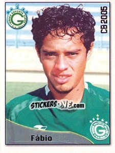 Cromo Fábio Souza de Oliveira - Campeonato Brasileiro 2005 - Panini