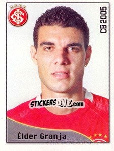 Sticker Élder da Silva Granja - Campeonato Brasileiro 2005 n. 210 - Panini