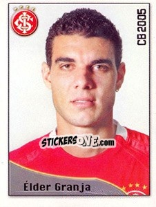 Sticker Élder da Silva Granja - Campeonato Brasileiro 2005 - Panini