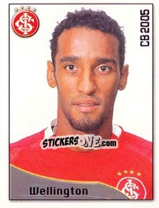 Sticker Wellington K. de Oliveira - Campeonato Brasileiro 2005 n. 213 - Panini