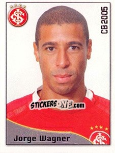 Sticker Jorge Wagner G. Conceição - Campeonato Brasileiro 2005 n. 215 - Panini