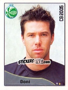 Figurina Doni - Campeonato Brasileiro 2005 - Panini