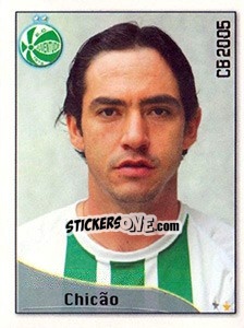 Cromo Chicao - Campeonato Brasileiro 2005 - Panini