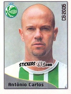 Sticker Antônio Carlos Zago - Campeonato Brasileiro 2005 n. 225 - Panini