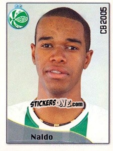 Cromo Naldo - Campeonato Brasileiro 2005 - Panini