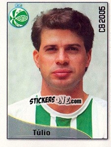 Sticker Túlio H. P. da Costa - Campeonato Brasileiro 2005 n. 232 - Panini