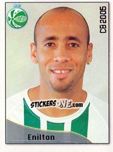 Cromo Enílton Menezes de Miranda - Campeonato Brasileiro 2005 - Panini