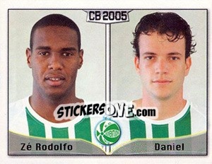 Sticker José R. M. da Silva / Daniel Polo Barion - Campeonato Brasileiro 2005 n. 236 - Panini