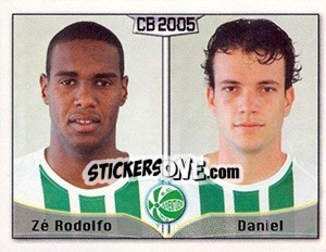 Figurina José R. M. da Silva / Daniel Polo Barion - Campeonato Brasileiro 2005 - Panini