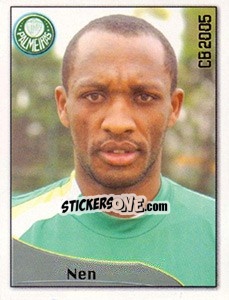 Sticker Francisco de A. dos Santos - Campeonato Brasileiro 2005 n. 242 - Panini