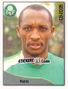 Cromo Francisco de A. dos Santos - Campeonato Brasileiro 2005 - Panini