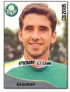 Sticker Gláuber Leandro H. Berti - Campeonato Brasileiro 2005 - Panini