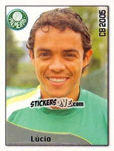 Cromo Lúcio Carlos C. Souza - Campeonato Brasileiro 2005 - Panini