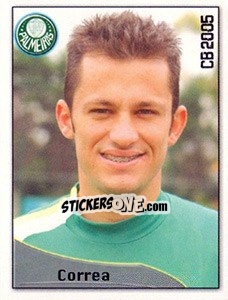 Cromo Carlos R. Correa - Campeonato Brasileiro 2005 - Panini