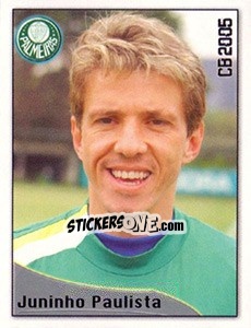 Sticker Juninho Paulista - Campeonato Brasileiro 2005 n. 249 - Panini