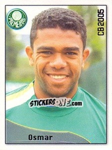 Sticker Osmar Aparecido de Azevedo - Campeonato Brasileiro 2005 n. 252 - Panini