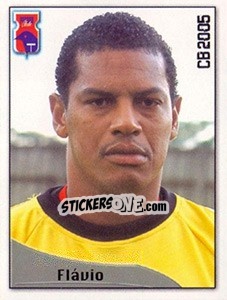 Sticker Flávio Emídio dos S. Vieira - Campeonato Brasileiro 2005 n. 257 - Panini
