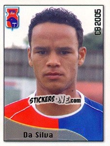 Sticker Albadilon da Silva Carvalho - Campeonato Brasileiro 2005 n. 262 - Panini