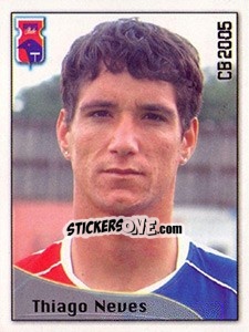Sticker Thiago Neves Augusto - Campeonato Brasileiro 2005 n. 266 - Panini