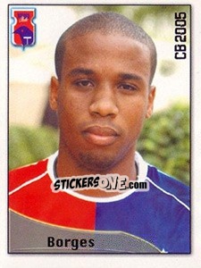 Sticker Humberlito Borges Teixeira - Campeonato Brasileiro 2005 n. 267 - Panini