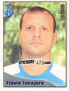 Sticker Flávio Pinto Tanajura - Campeonato Brasileiro 2005 n. 275 - Panini
