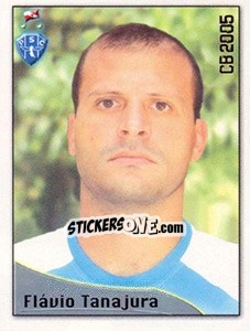 Figurina Flávio Pinto Tanajura - Campeonato Brasileiro 2005 - Panini