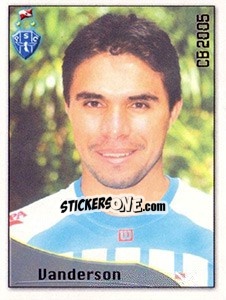 Sticker Carlos V. Aguiar da Silva - Campeonato Brasileiro 2005 - Panini