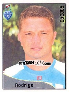 Sticker Rodrigo Silva dos Santos - Campeonato Brasileiro 2005 n. 283 - Panini