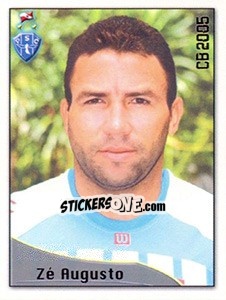 Sticker Zé Augusto - Campeonato Brasileiro 2005 - Panini