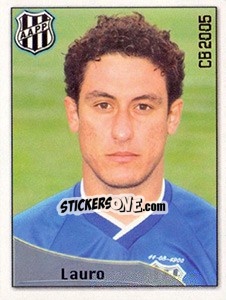 Cromo Lauro Junior B. da Cruz - Campeonato Brasileiro 2005 n. 291 - Panini