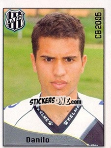 Sticker Danilo Valério Sacramento - Campeonato Brasileiro 2005 - Panini