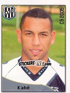 Cromo Carlos E. de Souza Floresta - Campeonato Brasileiro 2005 n. 303 - Panini