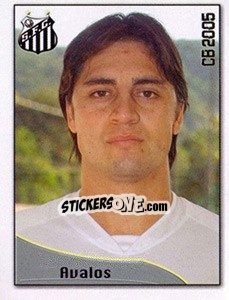 Sticker Cristiano Ávalos dos Passos - Campeonato Brasileiro 2005 n. 310 - Panini