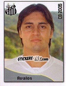 Sticker Cristiano Ávalos dos Passos - Campeonato Brasileiro 2005 - Panini