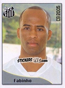 Figurina Fábio de Jesus - Campeonato Brasileiro 2005 - Panini