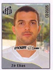 Sticker José Elias Moedim Júnior - Campeonato Brasileiro 2005 n. 314 - Panini