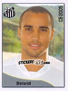 Sticker Deivid de Souza - Campeonato Brasileiro 2005 n. 319 - Panini