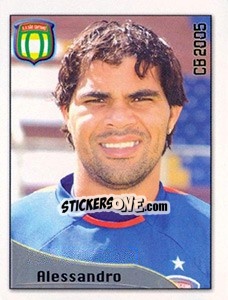 Cromo Alessandro da C. Pinto - Campeonato Brasileiro 2005 - Panini